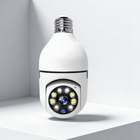 Harga Pabrik Grosir Lampu Bohlam WIFI Nirkabel Kamera Keamanan 360 Dengan Kamera Visi Malam HD E27