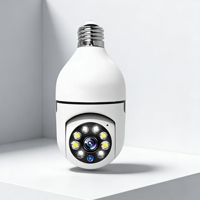 Wholesale Factory Price Wireless WIFI Light Bulb Security Camera 360 With HD Night Vision Camera E27