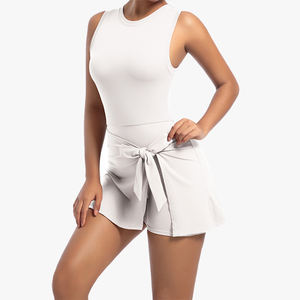 Nouvelle Robe de Tennis Anti-Exposition avec Débardeur Intégré pour Yoga et Fitness, Tenue de Golf Respirante pour Femme - Product Image 5