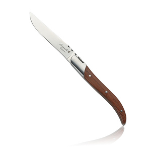 Juego de 6 Cuchillos para Carne de Acero Inoxidable de Lujo <span class=keywords><strong>Laguole</strong></span> con Caja de Madera para Restaurantes y Hoteles - Venta Directa de Fábrica - Product Image 6