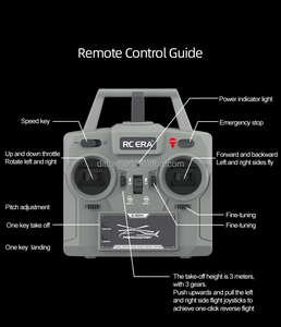 Hélicoptère RC C180 <span class=keywords><strong>BO105</strong></span> 2.4G 6CH Brushless à pales simples et sans flybar, modèle d'avion 3D6G avec gyroscope, FlowHold et LiDAR TOF - Product Image 6