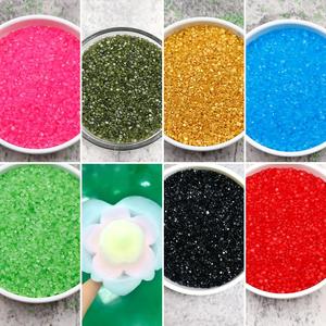 Azúcar de Algodón de <span class=keywords><strong>Colores</strong></span>, Azúcar Glaseado Sólido Multicolor, Variedad de <span class=keywords><strong>Sabores</strong></span> Dulces para Máquina de Algodón de Azúcar, Decoración de Repostería - Product Image 4
