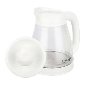 Temu hot selling Mylongs MY-1701 1.7l with LED light indicator 5 Mins Heater To Quickly Electric Glass Kettle