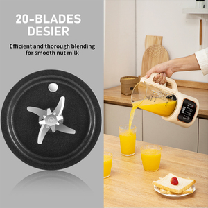 Máy làm sữa đậu nành tự động, máy làm sữa hạt, thiết bị gia dụng, máy làm nóng điện - Product Image 3