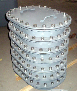 Buen sellado de acero marino tipo elevado tapa de registro hermética al aceite - Product Image 2