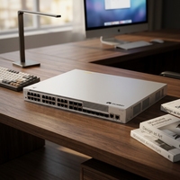 Switch Empresarial Huawei FutureMatrix S530-24T8J4XE L3, 24 Puertos Gigabit RJ45, 8 Puertos 2.5GE SFP, 4 Puertos 10GE SFP+, Montaje en Rack 1U