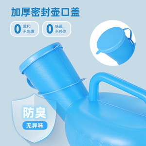 Boshengjia Urinario Masculino de Plástico ABS para Cuidado de Ancianos Postrados en Cama, Recolector de Orina Azul - Product Image 2