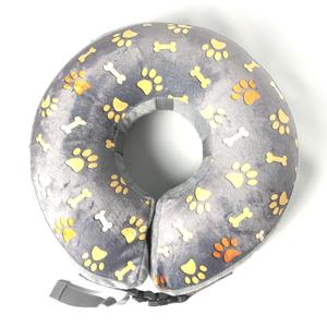 Collar protector de núcleo para mascotas, cono de perro, suave isabelino para gatos y perros, Collar inflable para mascotas, Collar de recuperación para perros - Product Image 2