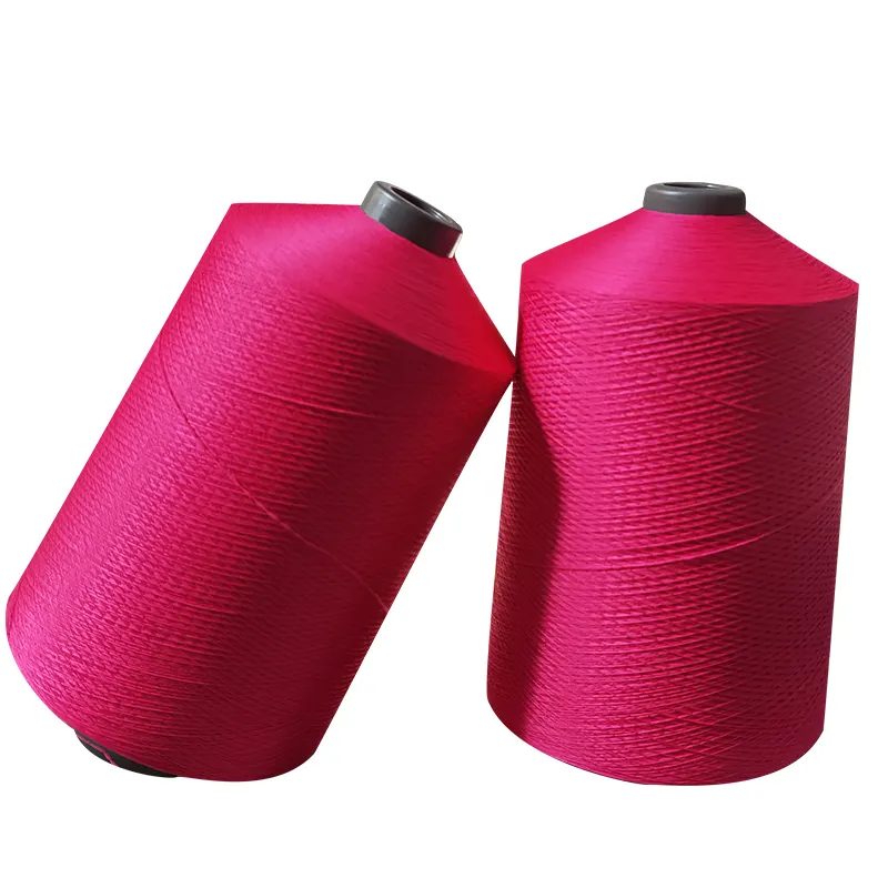 Stock lote solución mano teñida 70D/2 nylon alta elasticidad calcetines hilo para calcetines