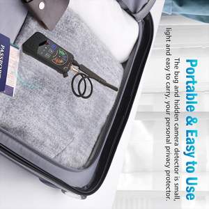 LED 디스플레이가있는 F009 GPS 버그 감지기 소형 숨겨진 적외선 카메라 파인더 AI 청취 장치 보안 보호 제품 - Product Image 4