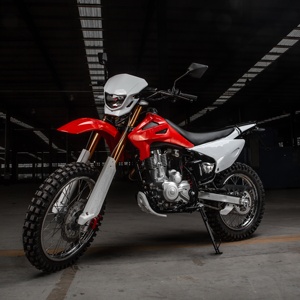 Motocross Fast Dirt Factory 4 Stroke <b>Gasoline</b> #92 Red+White Motorcycle Zongsheng Engine Adult 61-80km/h 14L - Product Image 2
