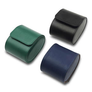 Estuche Organizador de Relojes de Cuero PU de Color Personalizado para Hombre, Caja de Almacenamiento/Viaje Moderna con Cierre Magnético, Resistente al Agua - Product Image 6