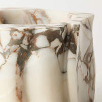 Bougeoirs en céramique à motifs de marbre minimalistes Bougeoir de luxe pour la décoration intérieure