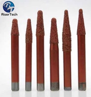 Fraises de polissage en diamant CNC pour marbre, granit, céramique, outils de gravure et de polissage