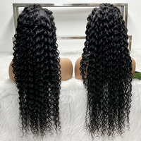 Perruque Cheveux Humains Ondulés Profonds Densité 200% 13x6 HD Lace Frontal Brésilienne 34 Pouces Loose Deep Wave 5x5 Lace Front pour Femmes