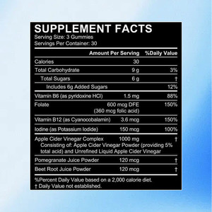 Gummies de vinaigre de cidre de pomme OEM en marque privée – Favorise la santé digestive, fournit des antioxydants, aide à stimuler l'énergie – Complément ACV - Product Image 2