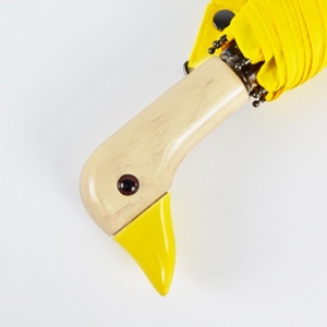 Hot Seller 19 Inch Compact Umbrellas Travel Umbrella Cute Duck Head Handle Design for Girls Gift Portable Sunshade Umbrella - Product Image 4