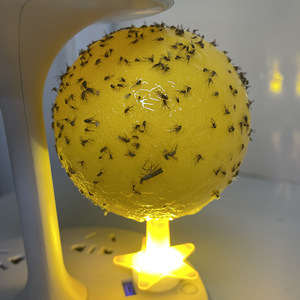 Trampas Luminosas Desechables, Trampas Adhesivas Esféricas de Plástico para <span class=keywords><strong>Mosquitos</strong></span> y Moscas, Trampa Adhesiva Sólida para Interiores y Exteriores - Product Image 1