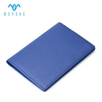 Funda de Pasaporte VIP de Cuero Genuino Personalizada con Bloqueo RFID, Tarjetero, Cierre de Clip Vintage, Alta Calidad, para Tarjetas de Identificación y Crédito