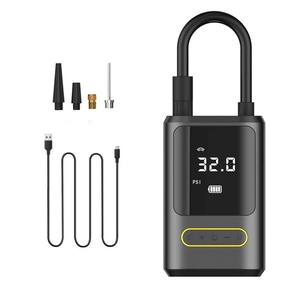 Pompe à <span class=keywords><strong>air</strong></span> sans fil portable pour voiture 12v Gonfleur de pneus Mini compresseur d'<span class=keywords><strong>air</strong></span> électrique à main Pompe gonflable de voiture - Product Image 1