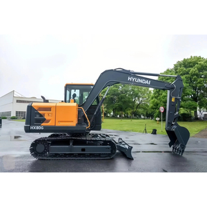 Nouvelle pelle sur chenilles haute résistance de 8 tonnes HX80G, puissante pour les infrastructures urbaines - Product Image 2