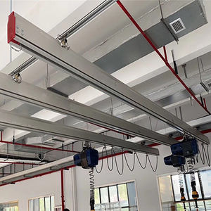 Grue de suspension modulaire à poutre simple en aluminium de 500 kg à 1000 kg avec palan électrique - Product Image 5