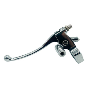 Palanca de embrague izquierda y palanca de freno para motocicleta, 25 mm, electrochapadas, para ensamblaje de soporte Great Turtle King - Product Image 3