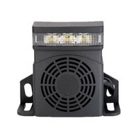 Alarme de recul universelle pour voiture et camion, avertisseur sonore ABS, klaxon de recul 105 dB, bippeur 12 V, voix personnalisable