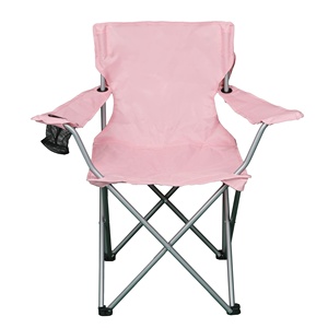 Silla Plegable Portátil para Playa, Camping y Viajes, Resistente, <span class=keywords><strong>de</strong></span> Tela Naranja y Rosa, para Exteriores - Product Image 2