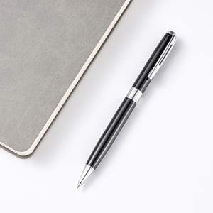 100% Quality Guarantee Promotion Black Pen Ballpoint with <b>Personalised</b> Company Branded Executive Pens Metal - Product Image 3