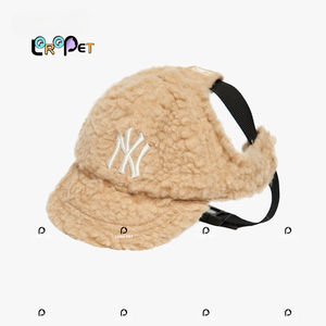 Instagram moda mascotas sombrero de verano de gama alta poliéster pequeño perro cachorro accesorios lindos con logotipo Popular estilo dulce - Product Image 1