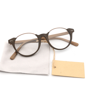 Monture de lunettes en acétate 2026, lunettes de lecture pour myopie, lunettes de soleil effet bois avec verres transparents pour hommes et femmes - Product Image 2