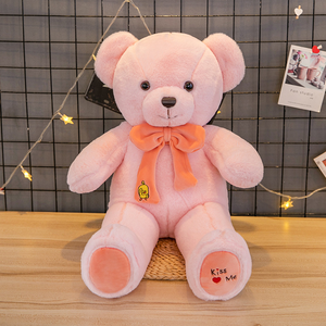 Pajarita de alta calidad, <span class=keywords><strong>oso</strong></span> de peluche <span class=keywords><strong>Ted</strong></span>-dy, regalo de San Valentín, muñeca de abrazo para niños de gran tamaño - Product Image 5