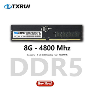High Speed DDR5 Gaming <b>RAM</b> 8GB 4800MHz ECC UDIMM for Desktop in Stock Memoria <b>RAM</b> - Product Image 4