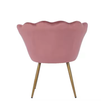 Fauteuil individuel moderne très populaire pour petit appartement, balcon, salon, idéal pour le maquillage, la détente, avec dossier tendance