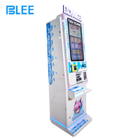 Distributeur automatique de pièces BLEE PRO, écran tactile, version anglaise, accepteur de pièces multi-valeurs, 3 méthodes de paiement, machine d'échange de pièces