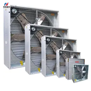 Ventilador de escape industrial de Ventilación potente montado en la pared de alta calidad para granja avícola invernadero granja de cerdos Gallinero