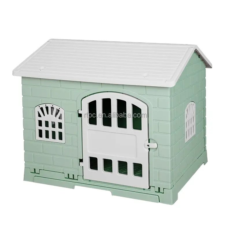 Nettes Tier Design Haustier Katze Halb geschlossenes Bett Indoor Warm Dog Kennel House