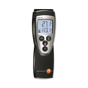 เทอร์โมมิเตอร์ Testo 110 NTC วัสดุ ABS มาตรฐาน IP65 หน้าจอดิจิตอล ฟังก์ชั่นแจ้งเตือน ความละเอียดอุณหภูมิ 0.1 องศาเซลเซียส - Product Image 1