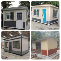 Chine Lieu public Toilette préfabriquée Structure en acier Salle de douche extérieure Salle de bain modulaire Immeuble de bureaux et utilisation d'un magasin