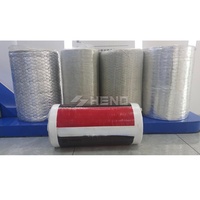 Laine de roche acoustique 50 mm en rouleau, isolant minéral avec treillis métallique, certifié Energy Star, résistant au feu et à l'eau, garantie 5 ans