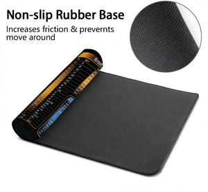 ExcelショートカットキーマウスパッドXXL日本のカスタムコンピュータとキーボードデスクマットオフィスとゲームマウスパッド卸売 - Product Image 3