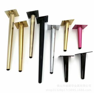 Furniture <b>Leg</b> Straight Tapered Metal Iron Matte Black Gold <b>Sofa</b> Office Furniture Minimalist Heavy Duty - Product Image 4