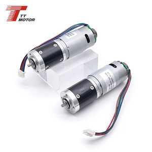 12V 300rpm miniature planetary DC geared motor with encoder, <b>28mm</b> metal, currently in stock. - Product Image 4