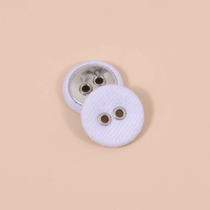 Botones de 2 agujeros con cubierta de tela de colores para ropa, gemelos, camisas, trajes y cortavientos - Product Image 6