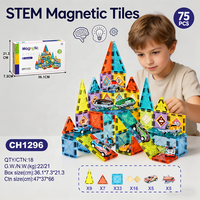 Juego de Bloques Magnéticos para Construir un Estacionamiento con Autos y Aviones de 5.5CM, Bloques de Construcción STEM Educativos, Venta al Por Mayor para Niños