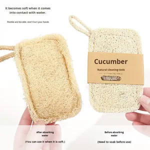 Esponja de Luffa Z para Fregar Ollas, Esponja Natural para Cocina, Cepillo de Limpieza Antiadherente, Herramienta Mágica - Product Image 3