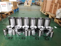 طقم إصلاح أسطوانة المحرك وبيستونه من WOPU 612600900034 WP10، طقم أسطوانة مناسب لشاحنات HOWO 371 A7 وشاحنات شاكمان F3000 الديزل، قطع غيار للإصلاح الشامل
