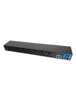 PDU intelligent pour montage en rack, 8 prises, 10A/2200W, équipement de distribution d'alimentation Modbus-RTU pour armoires de serveurs et centres de données