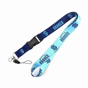 Lanières de sport en gros avec logo personnalisé, lanière de hockey sur glace <span class=keywords><strong>NHL</strong></span>, porte-badge/clé/permis de travail/sangle de téléphone portable, lanière à dégagement rapide - Product Image 5